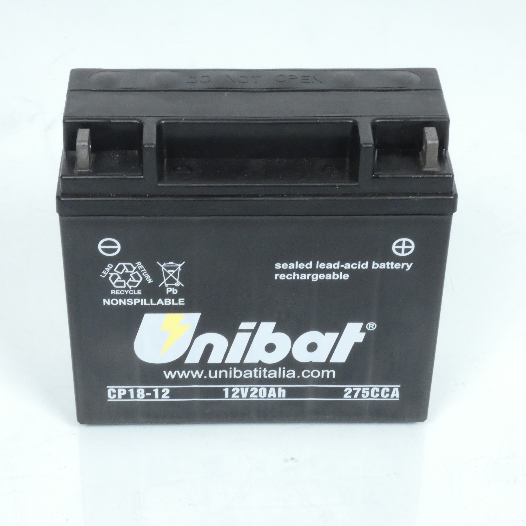 Batterie Unibat pour moto BMW 650 1982 à 1985 CP18-12 / 12V 20Ah 275CCA Neuf