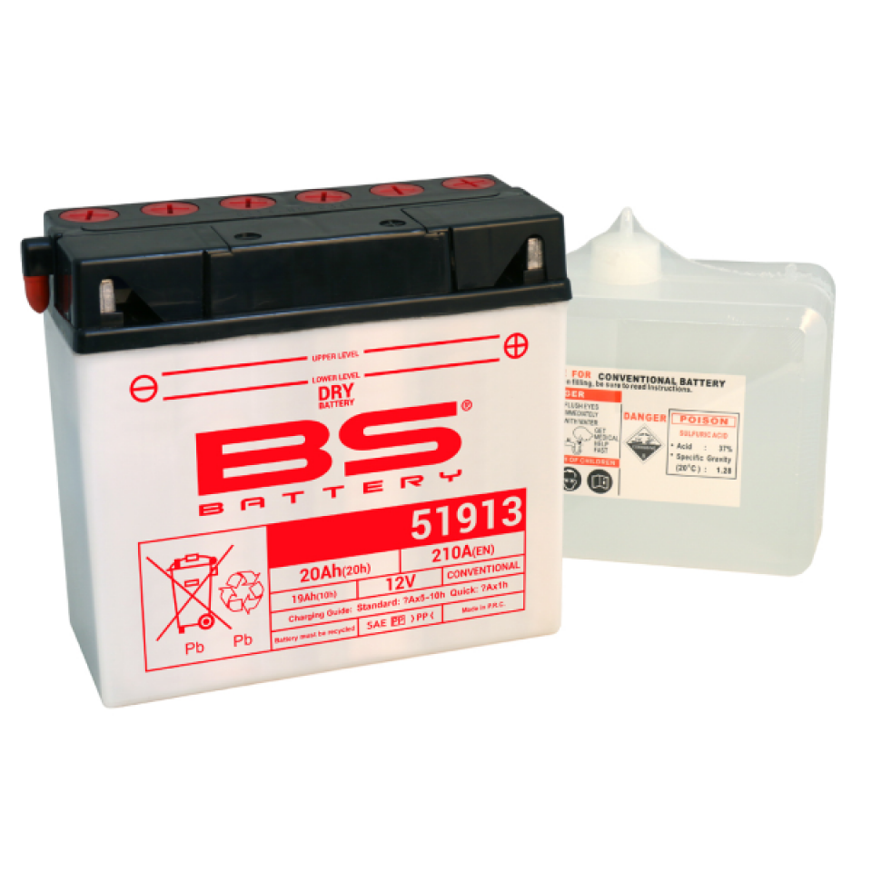 Batterie BS Battery pour Moto BMW 850 R GS 1998 à 2000 51913 Neuf