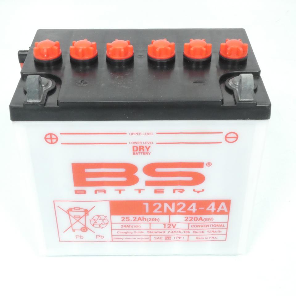Batterie BS Battery pour deux roues 12N24-4A / 12V 24Ah Neuf