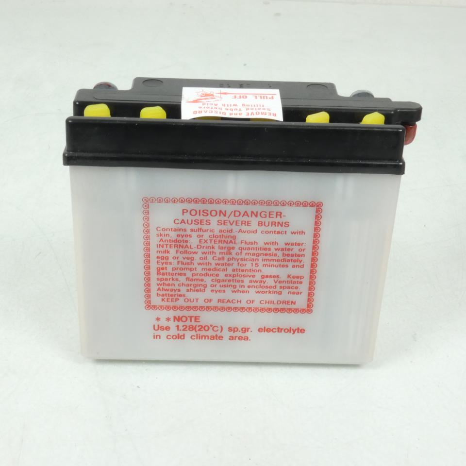 Batterie Kyoto pour Moto Sym 125 Wolf 2005 à 2010 14N7A-3A / 12V 7Ah Neuf en destockage