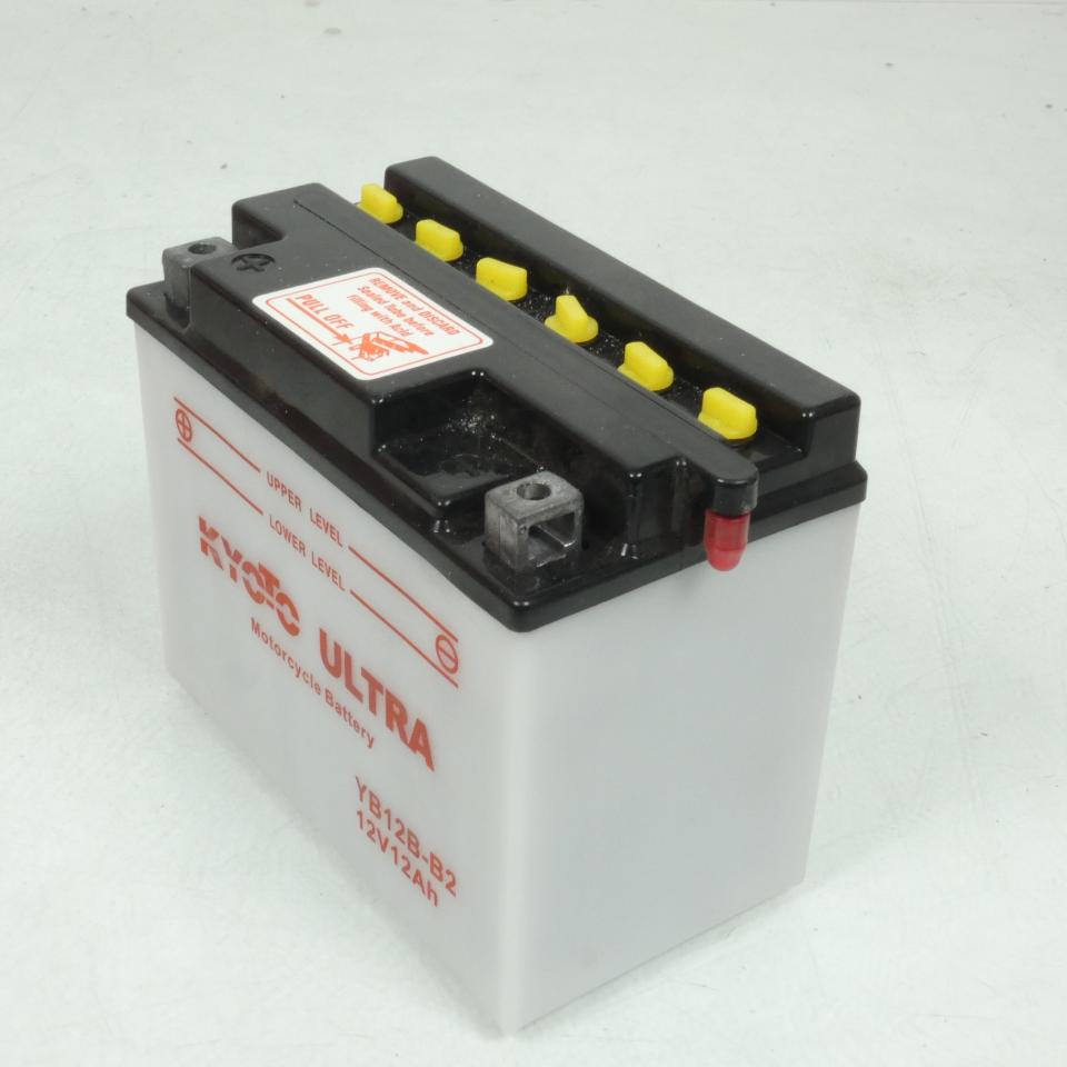Batterie Kyoto pour Moto Suzuki 400 Gsx S Twin 1982 à 1987 YB12B-B2 / 12V 12Ah Neuf en destockage