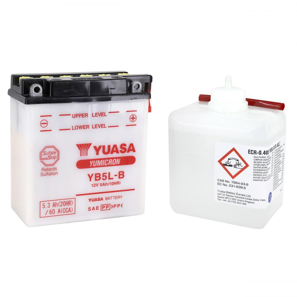 Batterie Yuasa pour Scooter Peugeot 125 SV Après 1998 Neuf