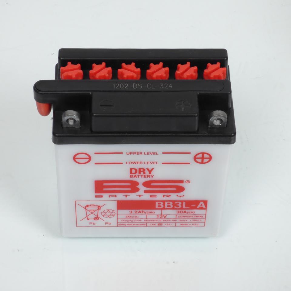 Batterie BS Battery pour Moto Malaguti 50 Xsm Power-Up 2007 à 2012 YB3L-A / 12V 3Ah Neuf