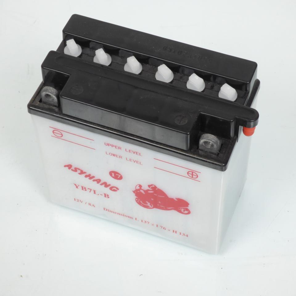 Batterie AsyHang YB7L-B 12V 8Ah sans acide pour moto scooter deux roues neuve