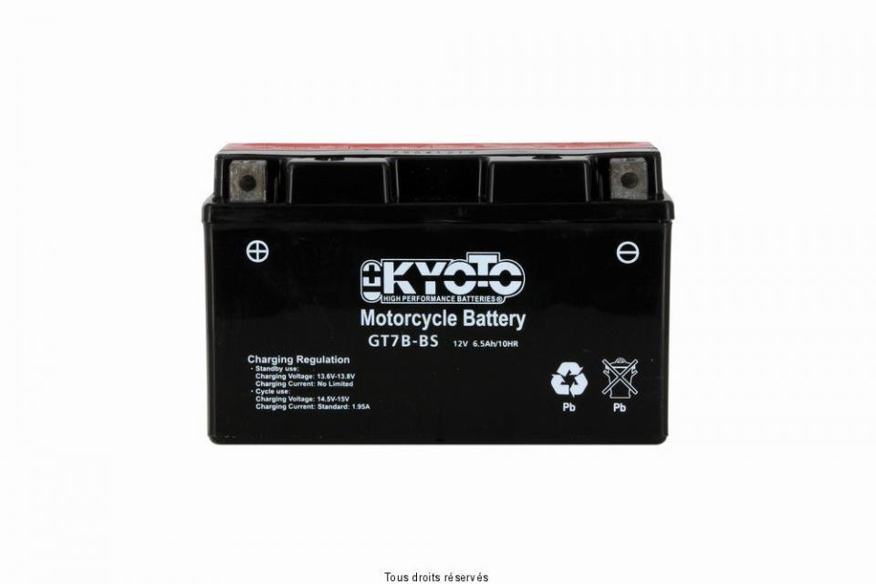 Batterie Kyoto pour Quad CAN-AM 450 DS X 2008-2012 YT7B-BS / 12V 6,5Ah Neuf