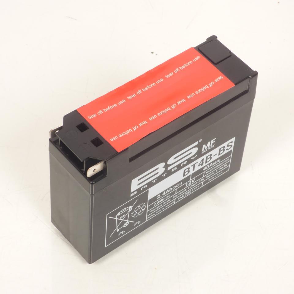 Batterie BS Battery pour Moto Yamaha 50 Tt-R E 2006 à 2010 YT4B-BS / 12V 2.3Ah Neuf