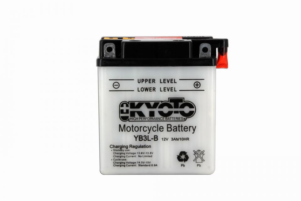 Batterie Kyoto pour Moto Yamaha 350 XT 1985 à 1995 YB3L-B / 12V 3Ah Neuf