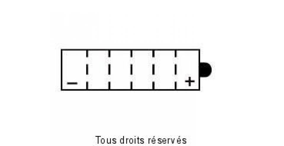 Batterie Yuasa pour Scooter Yamaha 50 Yh Why 1999 à 2011 YB5L-B / 12V 1.6Ah Neuf
