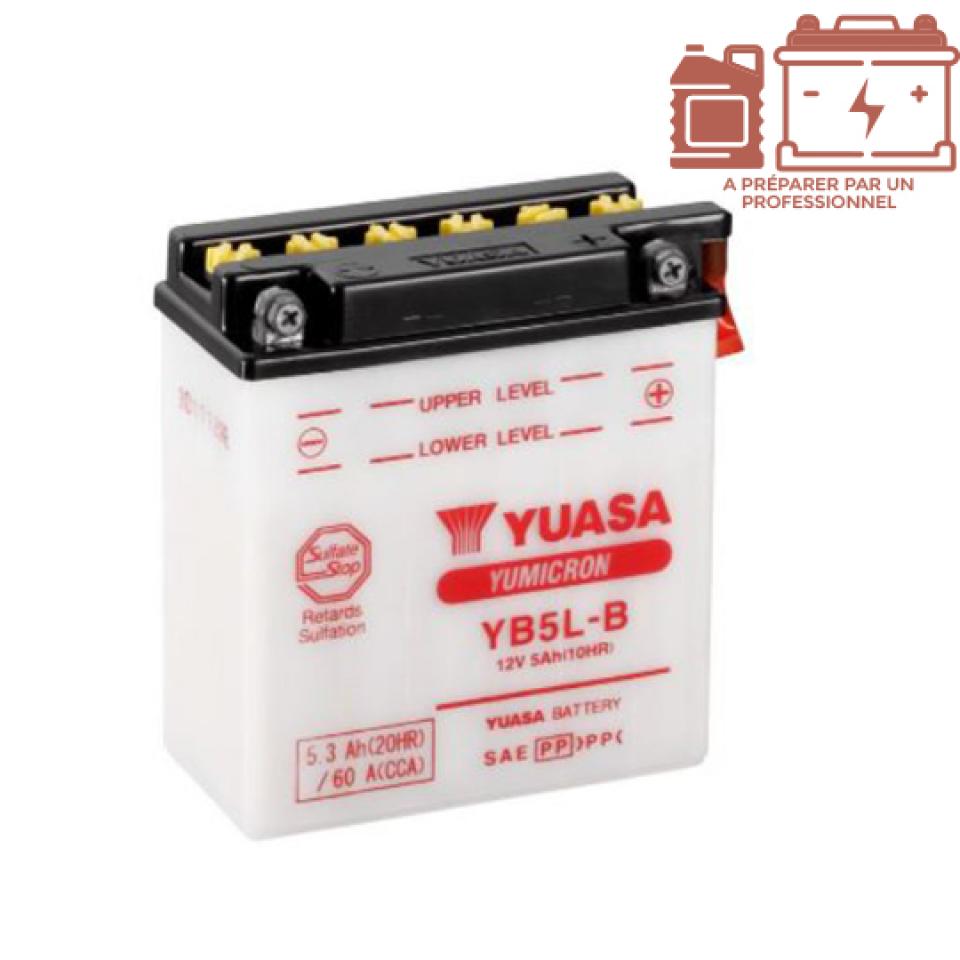 Batterie Yuasa pour Scooter Italjet 50 Bazouka Ii 1993 à 1996 YB5L-B / 12V 1.6Ah Neuf