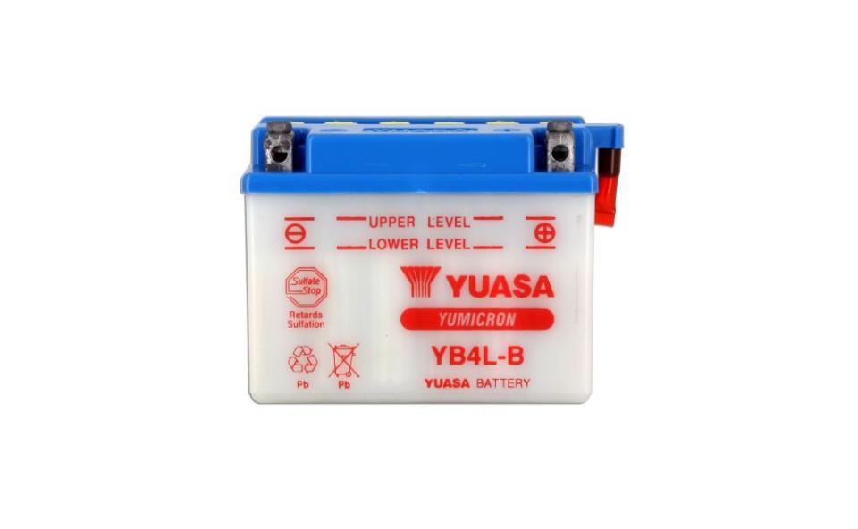 Batterie Yuasa pour Moto Aprilia 50 Europa 1990 à 1992 YB4L-B / 12V 4Ah Neuf