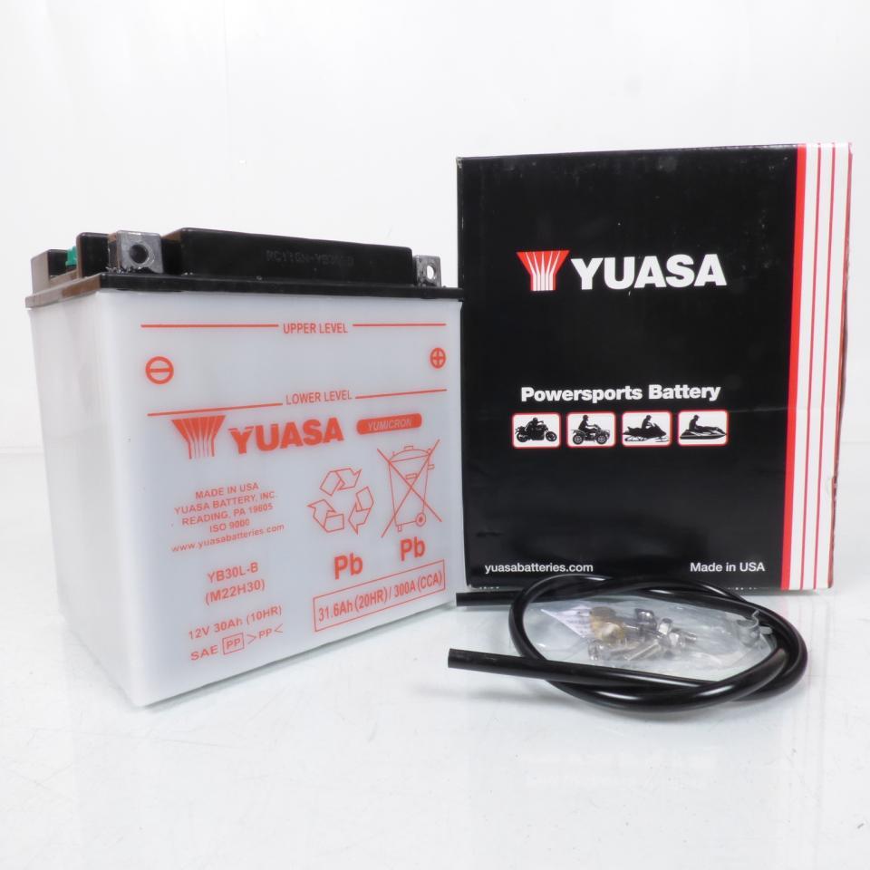 Batterie Yuasa pour Quad Arctic cat 550 Prowler Xt 4X4 Auto 2010 à 2015 YB30L-B / 12V 30Ah Neuf