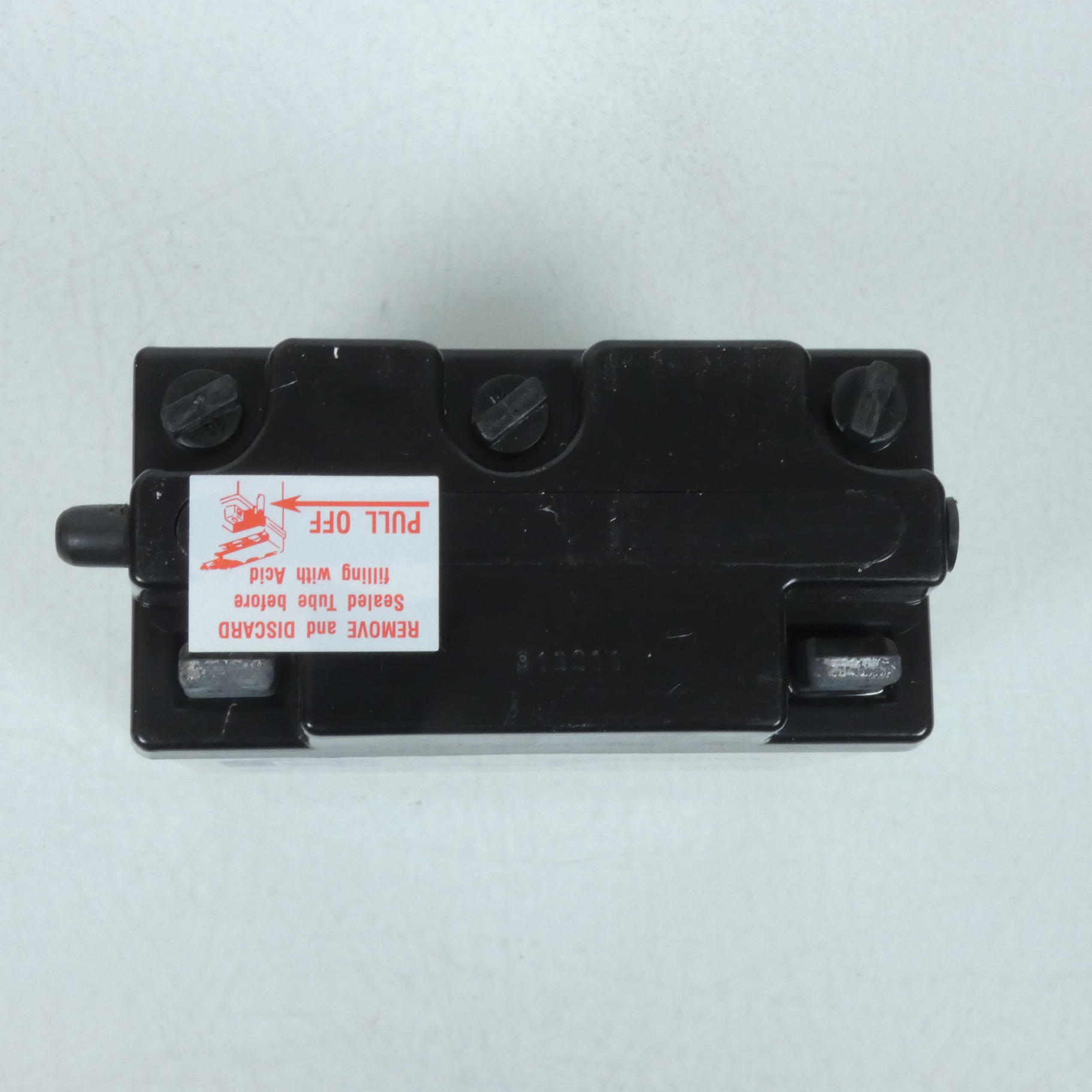 Batterie 6V 11AH President 6N11A-4A avec entretien pour moto Neuf