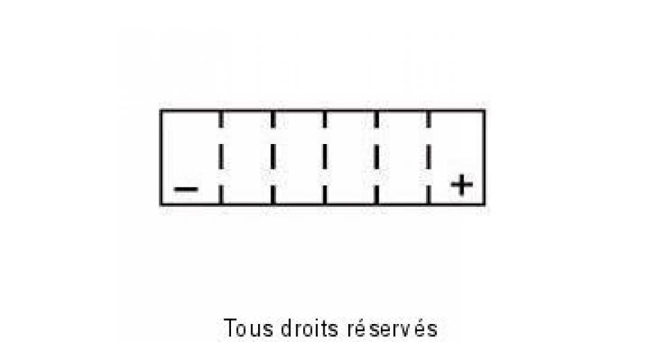 Batterie Yuasa pour Moto Honda 70 ST Dax 1990 à 1996 YTX4L-BS / 12V 3Ah Neuf