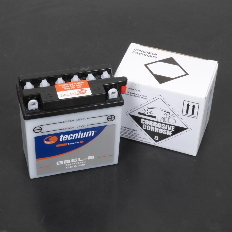 Batterie Tecnium pour Scooter PGO 50 Big max 2007 à 2012 YB5L-B / 12V 1.6Ah Neuf