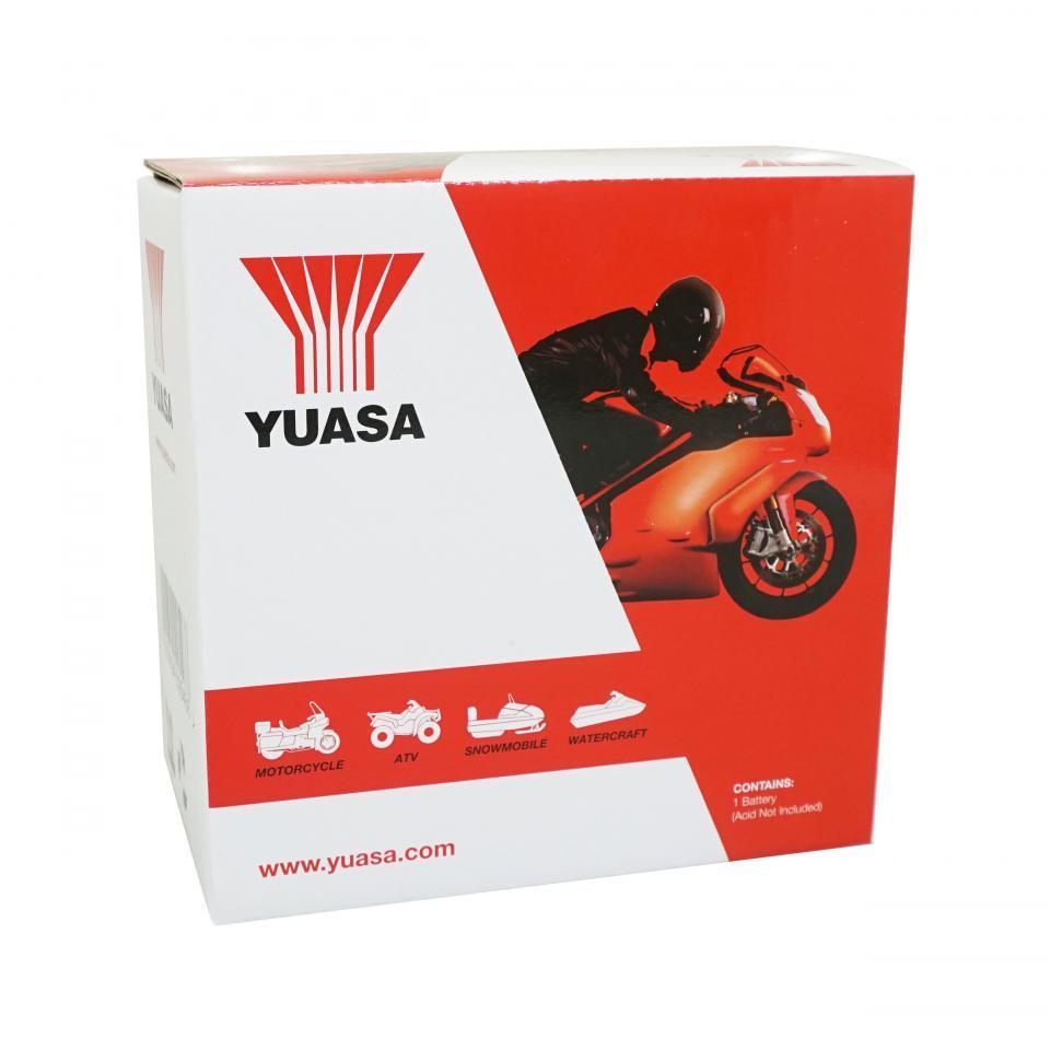 Batterie Yuasa pour Scooter Peugeot 125 Satelis Executive Abs 2006 à 2011 Neuf