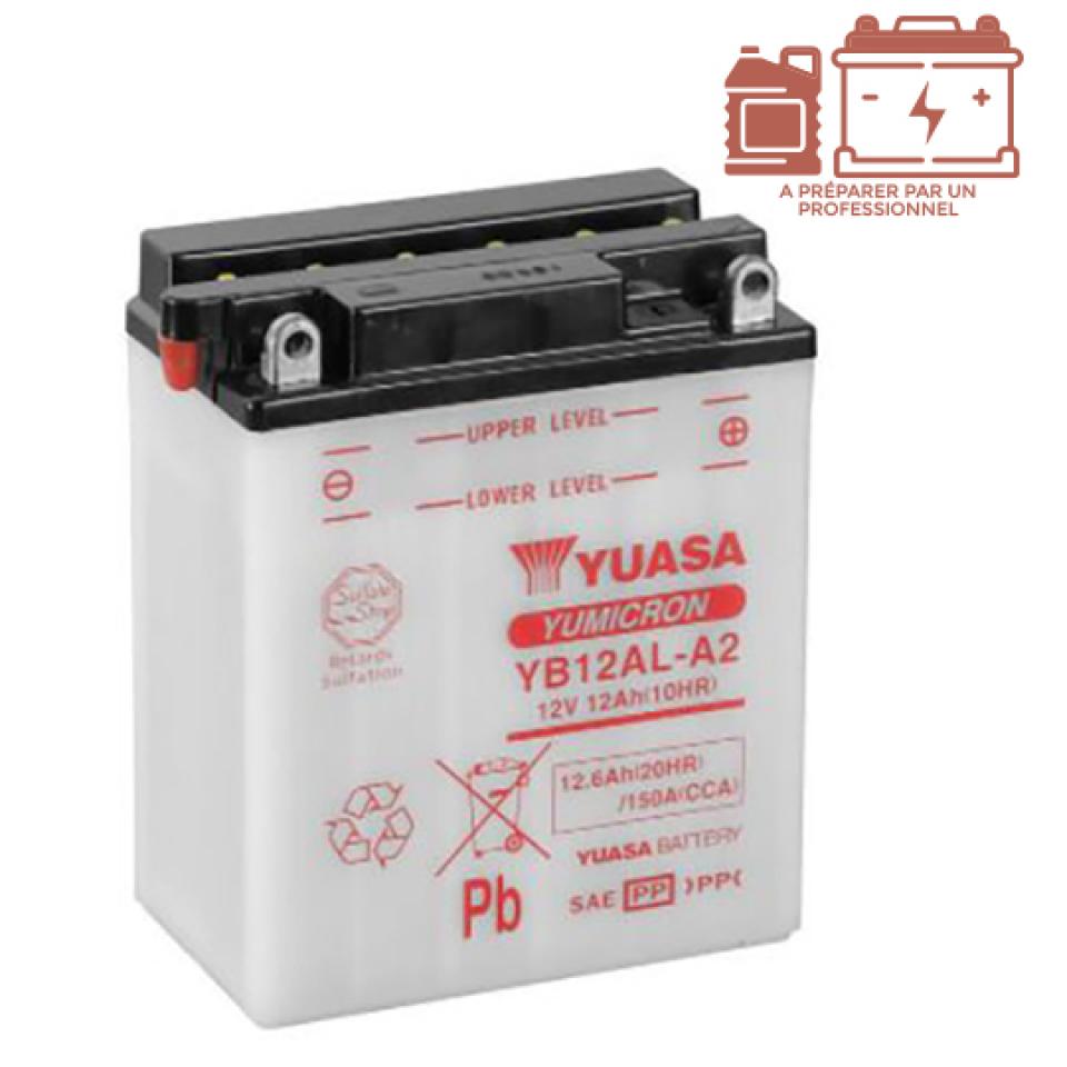 Batterie Yuasa pour Auto Kawasaki 750 ZXR Stinger 1990 YB12AL-A2 / 12V 12Ah Neuf