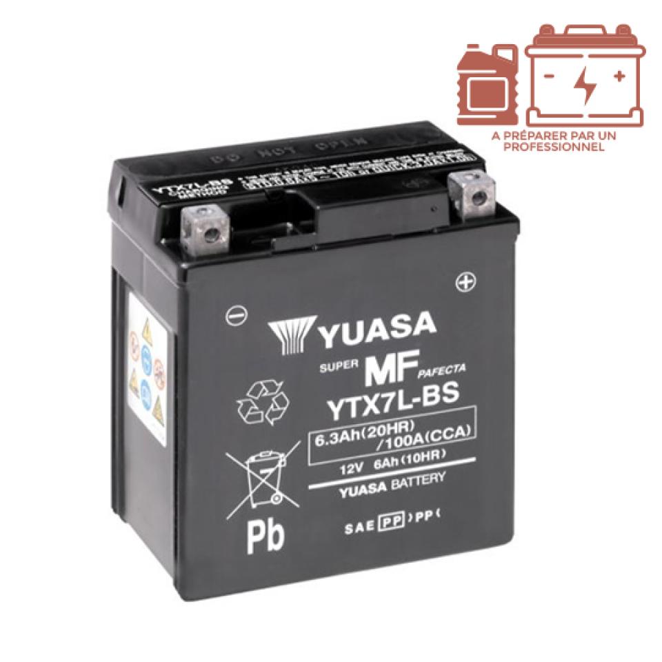 Batterie Yuasa pour Moto BRIXTON 125 Bx 2017 à 2019 Neuf