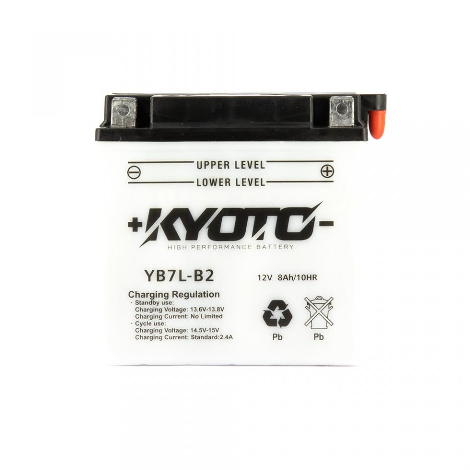 Batterie Kyoto pour Scooter Peugeot 100 Elyseo 1997 à 2004 YB7L-B2 / 12V 8AH Neuf