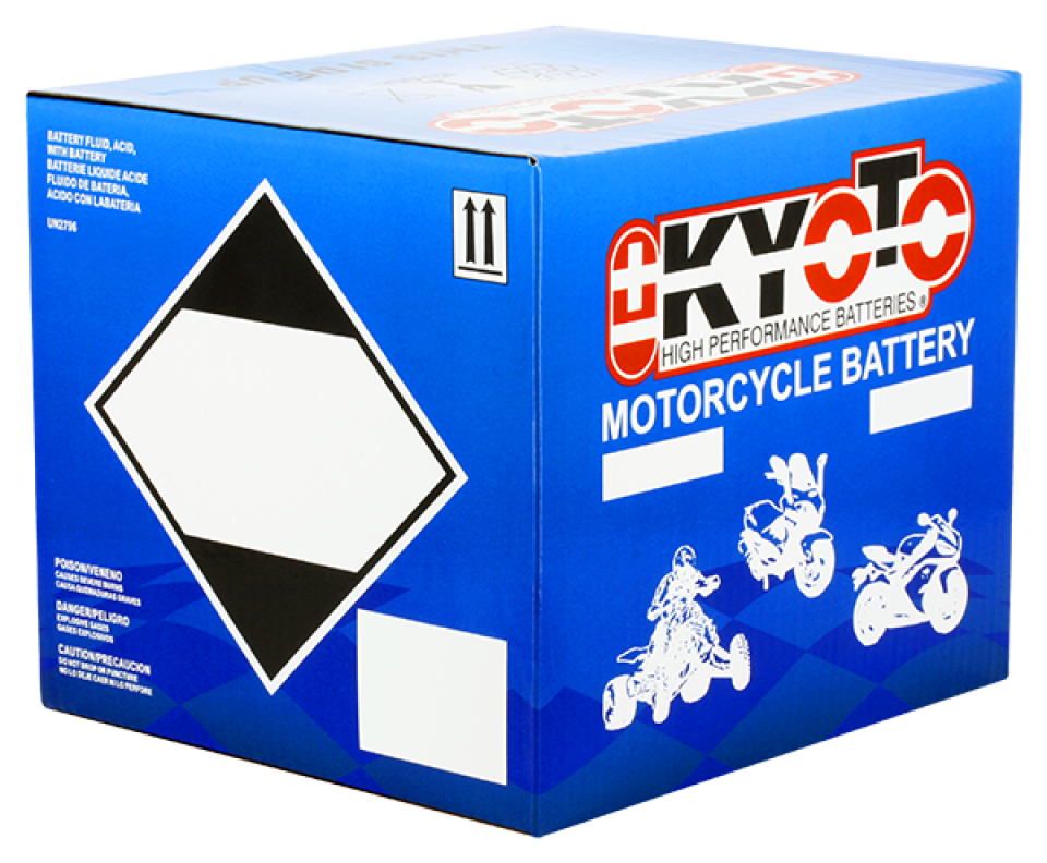 Batterie Kyoto pour Moto Honda 70 ST Dax 1980 à 1989 6N2A-2C-3 / 6V 2Ah Neuf