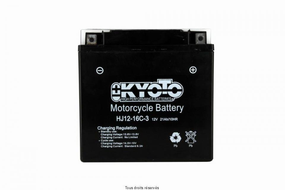 Batterie Kyoto pour Auto HJ12-16C-3 / 12V 19Ah Neuf