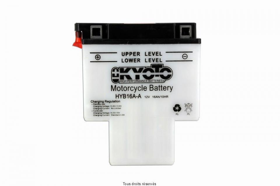 Batterie Kyoto pour Moto Honda 1100 Vt C Shadow 1985 à 1994 HYB16A-A / 12V 16Ah Neuf