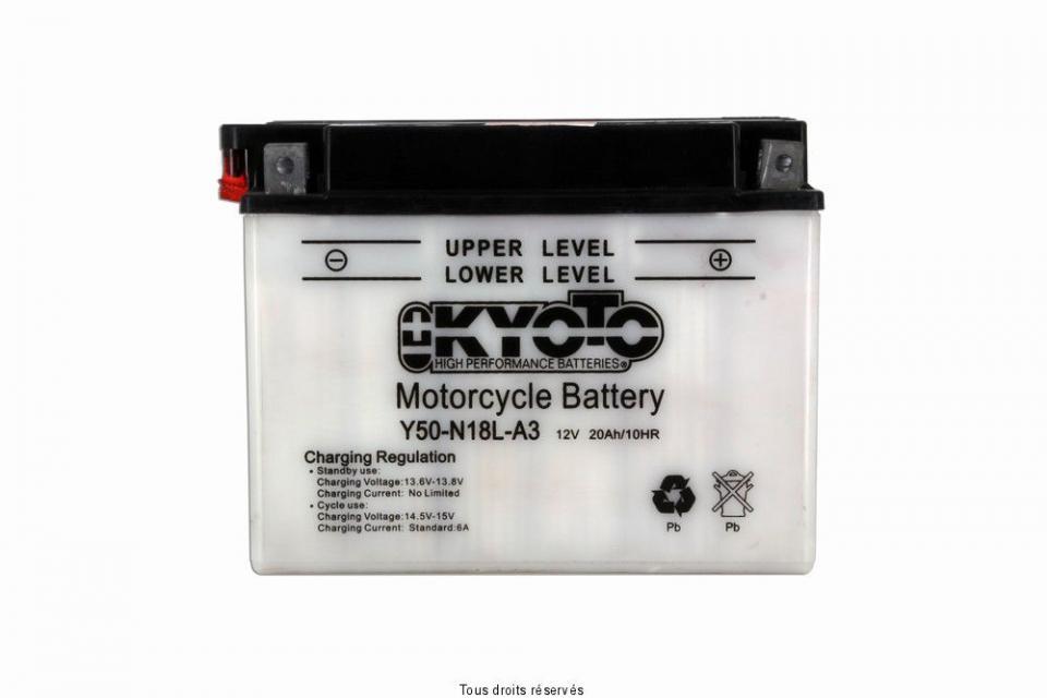 Batterie Kyoto pour Moto Harley Davidson 1340 FLTH Tour Glide 1984 à 1993 Neuf