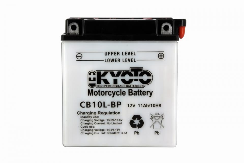 Batterie Kyoto pour Scooter Derbi 125 GP1 2007 à 2010 YB10L-BP / 12V 11Ah Neuf