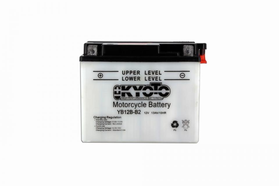 Batterie Kyoto pour Moto Suzuki 400 Gsx S Twin 1982 à 1987 YB12B-B2 / 12V 12Ah Neuf