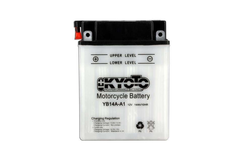 Batterie Kyoto pour Quad Yamaha 400 Yfm Fw Kodiak 1993 à 1995 YB14A-A1 / 12V 14Ah Neuf