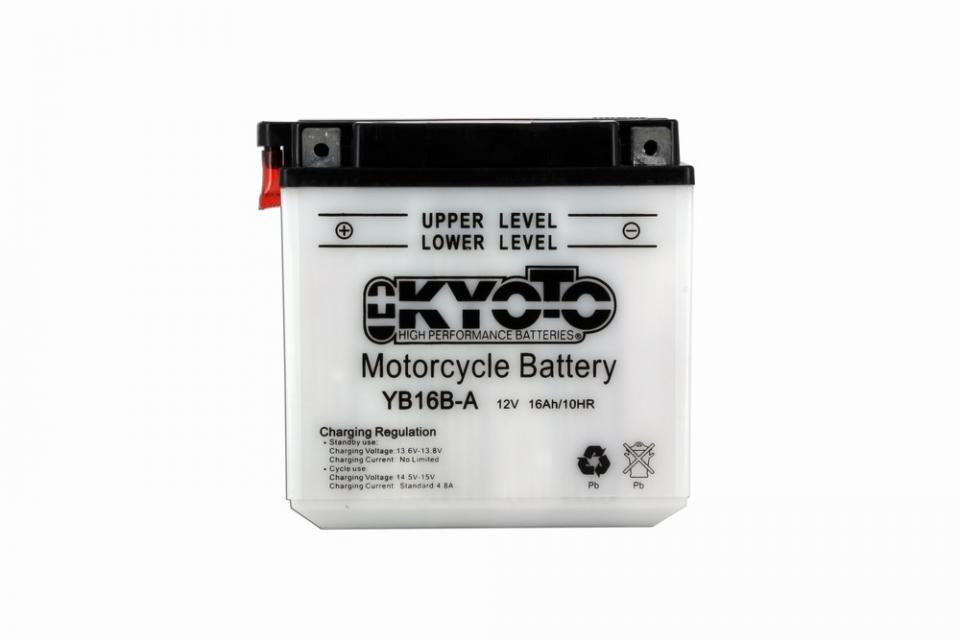 Batterie Kyoto pour Moto Honda 1000 Vf Fe 1984 à 1985 YB16B-A / 12V 16Ah Neuf