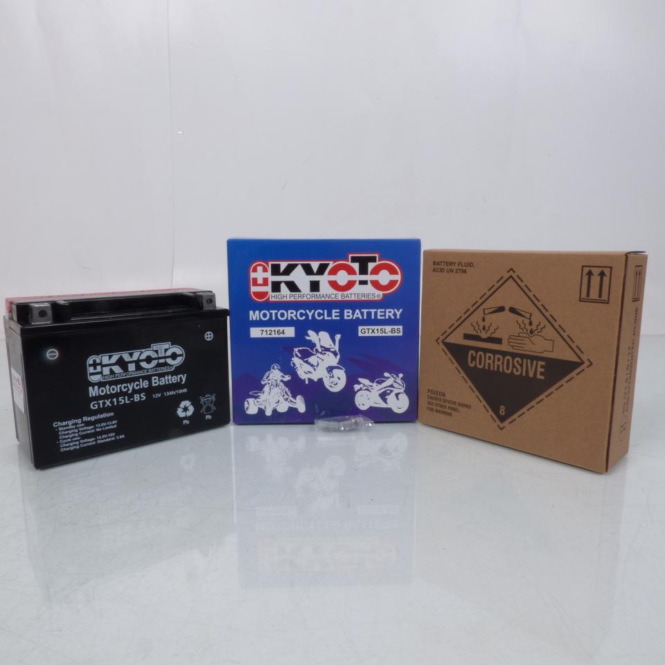 Batterie Kyoto pour Quad CAN-AM 650 DS X 2007 YTX15L-BS / 12V 13Ah Neuf