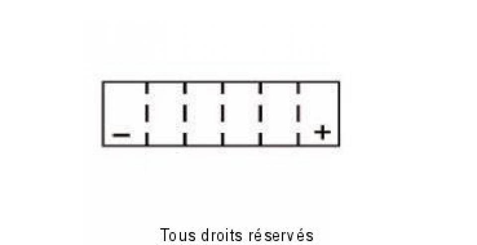 Batterie Kyoto pour Auto YTX18L-BS / 12V 18Ah Neuf