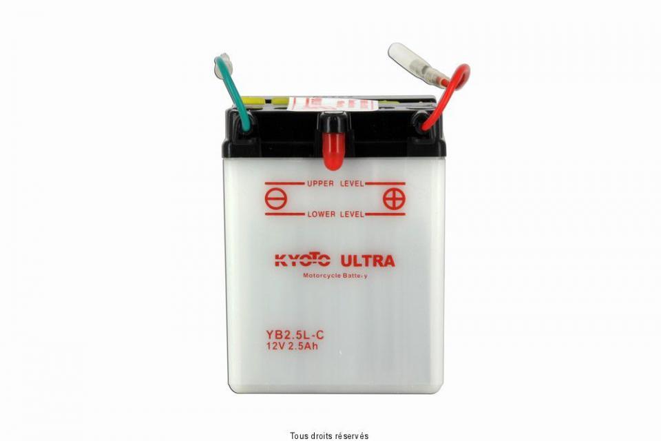 Batterie Kyoto pour Scooter Yamaha 50 Sg Sting 1984 à 1987 YB2.5L-C / 12V 2.5Ah Neuf