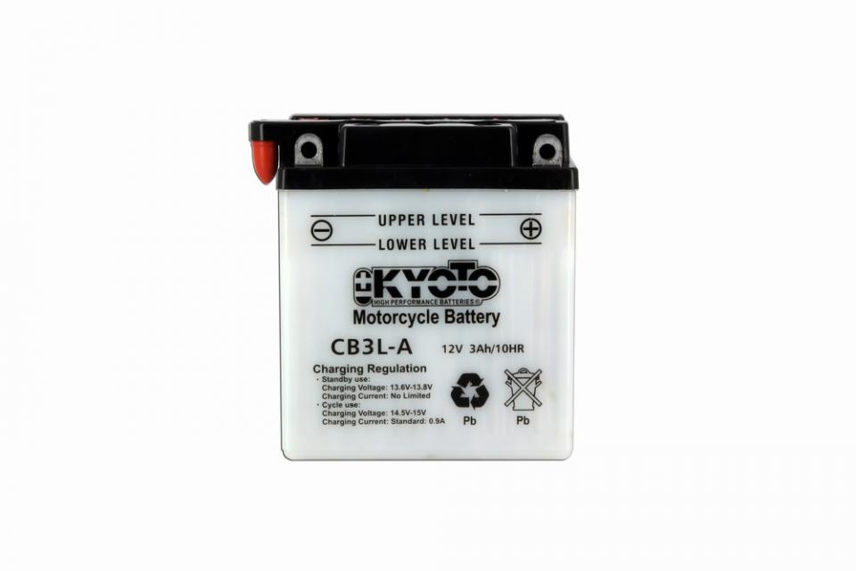 Batterie Kyoto pour Moto Honda 50 MTX 1984 à 1990 YB3L-A / 12V 3Ah Neuf