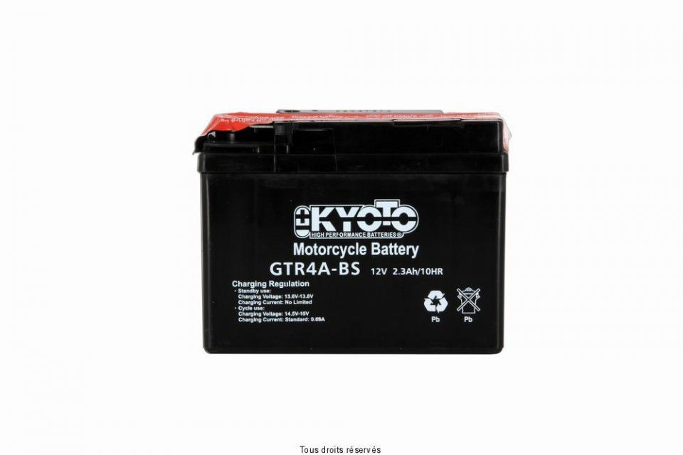 Batterie Kyoto pour Scooter Honda 50 Sj Bali 1993 à 2000 YTR4A-BS / 12V 2.3Ah Neuf