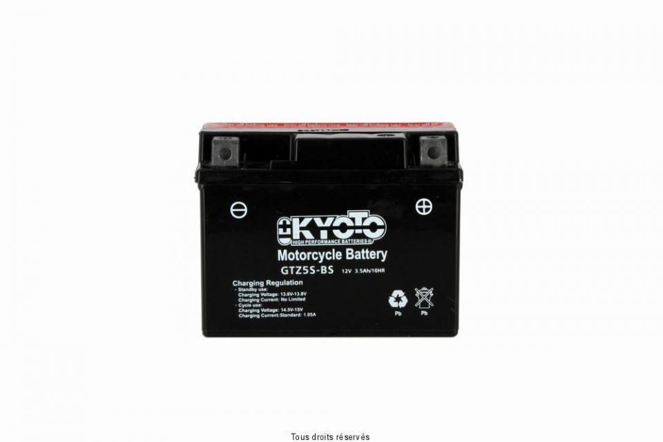 Batterie Kyoto pour Moto KTM 525 Mxc Racing 4T 2004 à 2005 YTZ5S-BS / 12V 3Ah Neuf