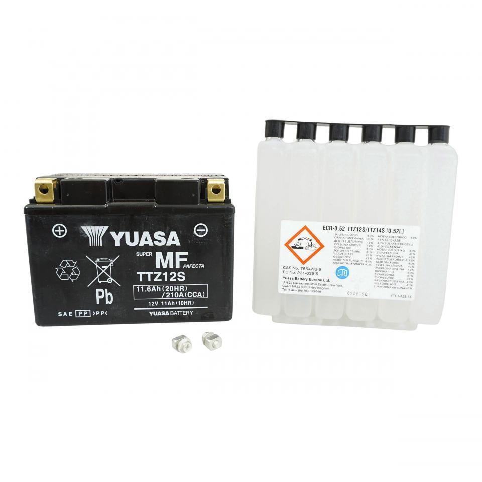 Batterie Yuasa pour Scooter Honda 400 FES S-WING EURO 3 2009 à 2017 Neuf