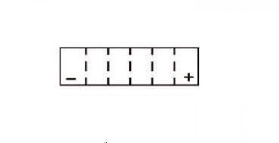 Batterie Yuasa pour Moto Rieju 125 Tango Scrambler 2.0 2006 à 2012 YTZ7S-BS SLA / 12V 6Ah Neuf