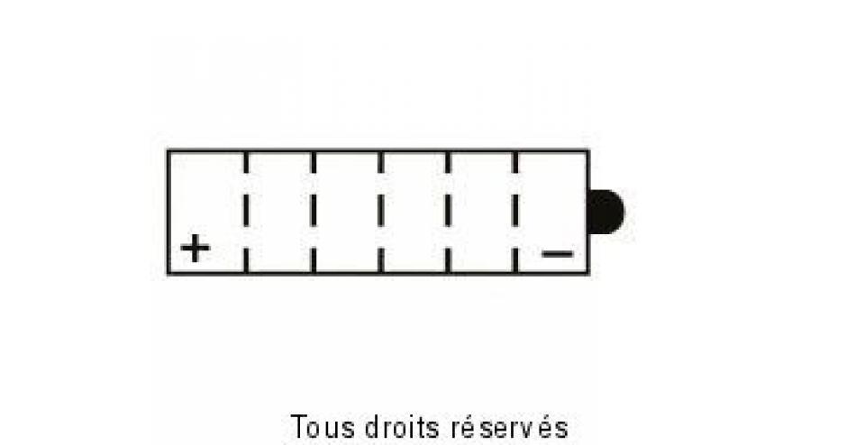 Batterie Yuasa pour Moto Piaggio 50 Si Fl2 / Mix 1991 à 1999 Neuf