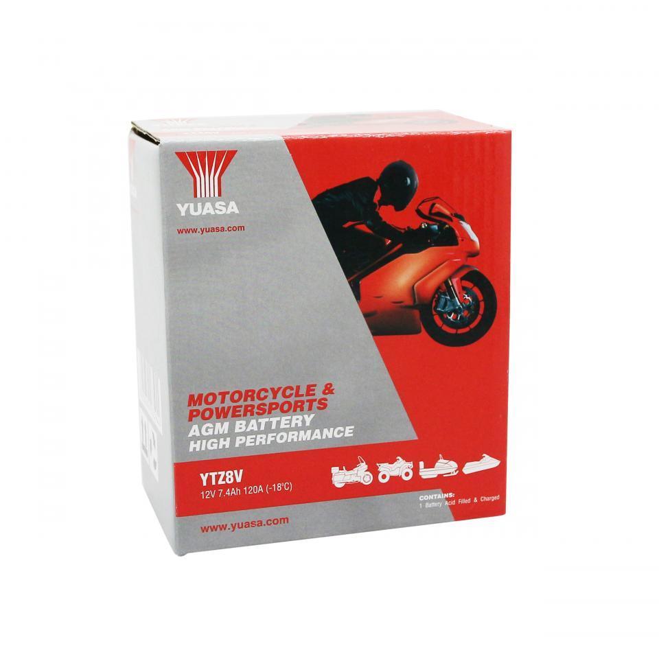 Batterie Yuasa pour Scooter Yamaha 125 Ypr X-Max Abs 2018 à 2020 Neuf