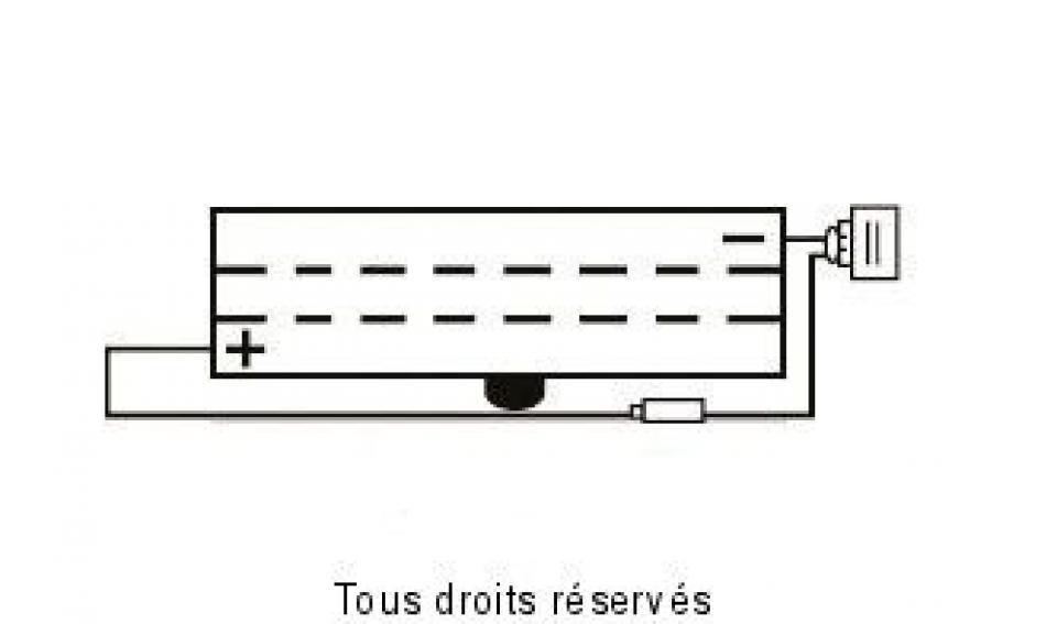 Batterie Yuasa pour Moto Honda 70 ST Dax 1978 à 1979 6N2A-2C / 6V 2Ah Neuf