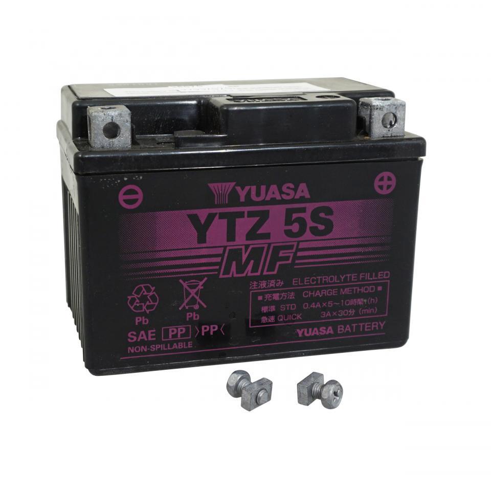 Batterie Yuasa pour Moto KTM 525 Mxc Racing 4T 2004 à 2005 YTZ5-S / 12V 3.7Ah Neuf