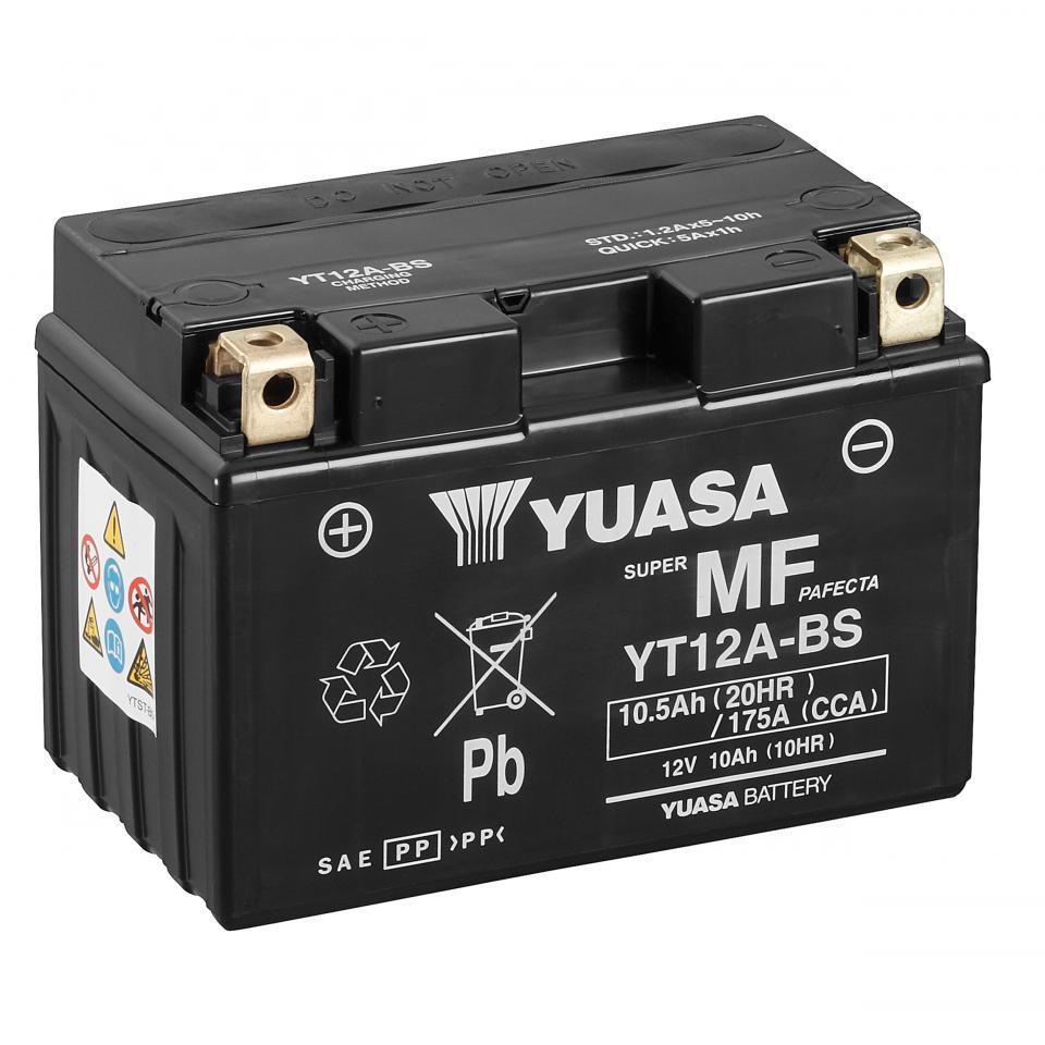 Batterie Yuasa pour Scooter Sym 300 Gts Efi Evo 2012 YT12A-BS / 12V 10Ah Neuf