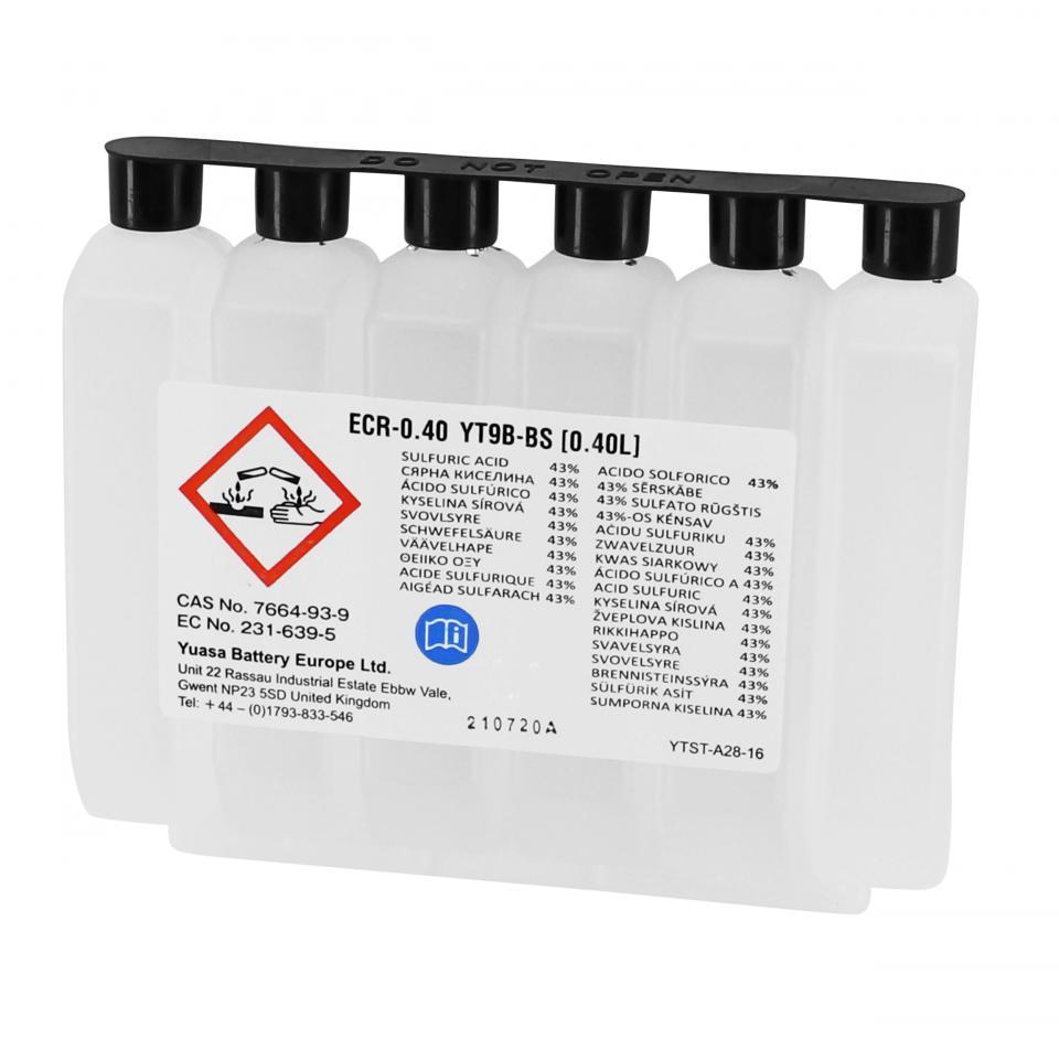 Batterie Yuasa pour Moto Derbi 659 Mulhacen 2006 à 2009 YT9B-BS / 12V 8Ah Neuf