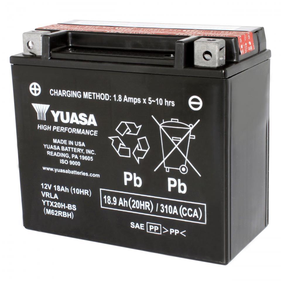 Batterie Yuasa pour Quad Arctic cat 1000 Trv Xt 2015 YTX20H-BS / 12V 18Ah Neuf