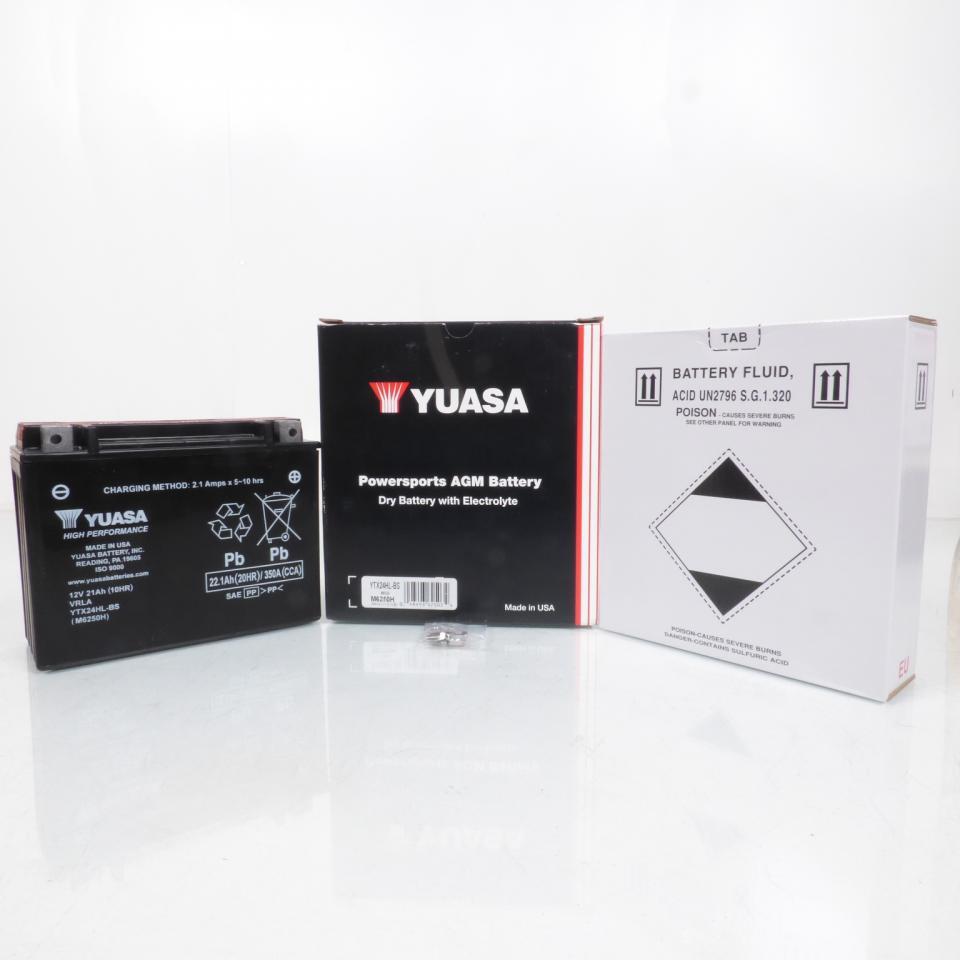 Batterie Yuasa pour Moto Yamaha 920 Virago 1982 à 2020 Neuf