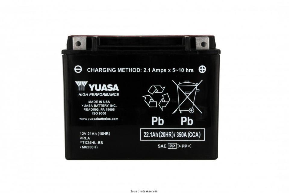 Batterie Yuasa pour Moto Yamaha 1100 Xv-Virago 1986 à 1999 Neuf