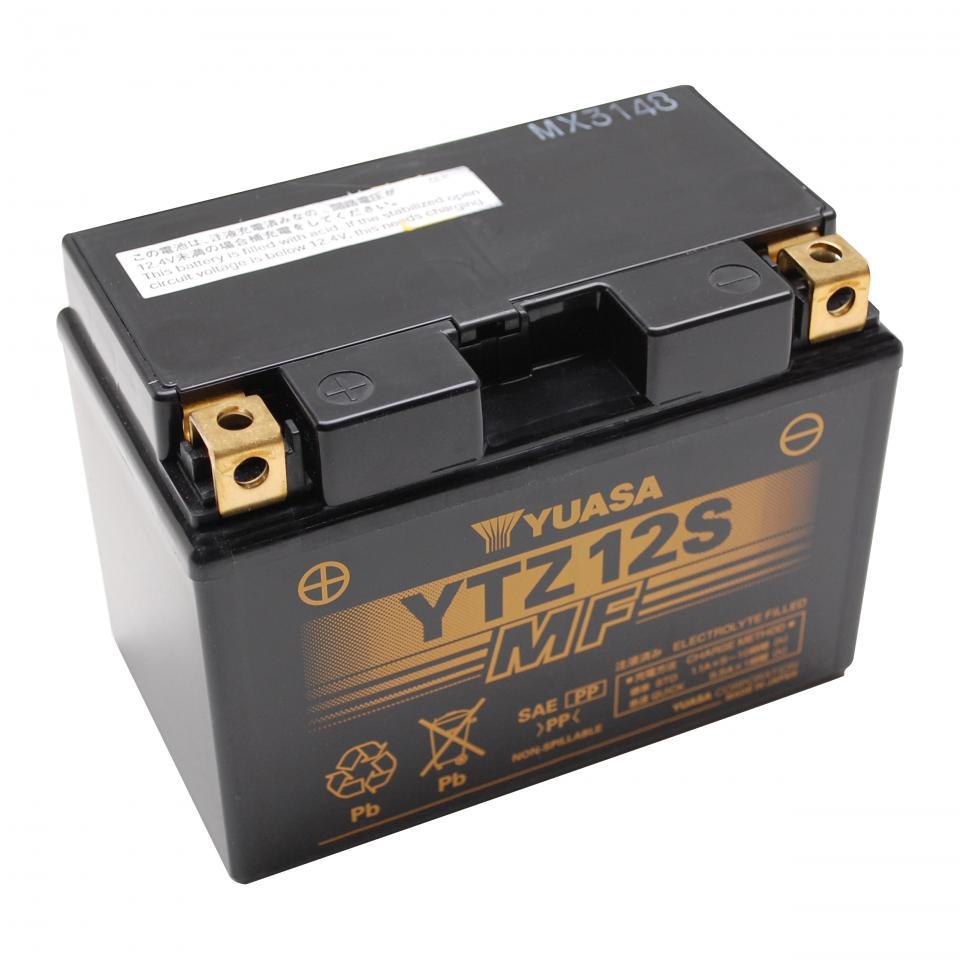 Batterie Yuasa pour Moto Honda 1000 VTR SP2 2002 à 2007 YTZ12-S / YTZ12S-SLA / 12V 11Ah Neuf