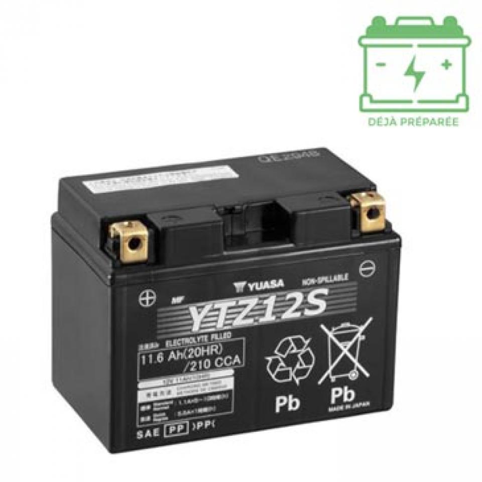 Batterie Yuasa pour Moto Honda 1000 VTR SP2 2002 à 2007 YTZ12-S / YTZ12S-SLA / 12V 11Ah Neuf