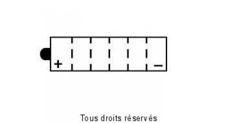 Batterie Yuasa pour Moto Honda 350 CB 1970 à 1973 Neuf